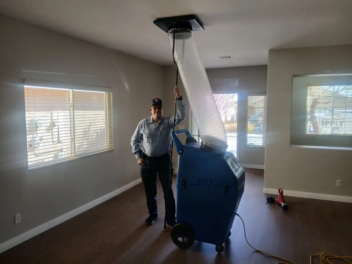 Professional Dryer Vent Cleaning work inside a Micco home
